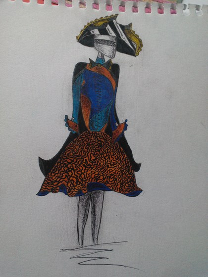 My creations: Pirate dress